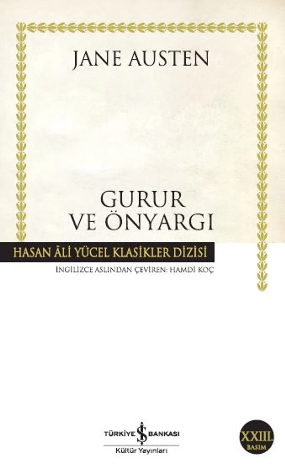 Gurur ve Önyargı kapağı