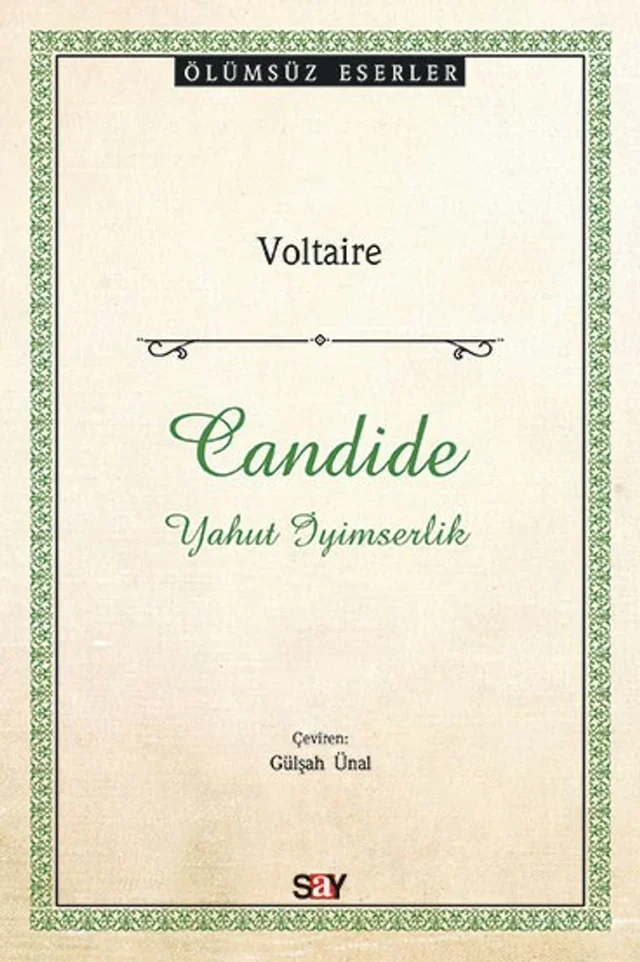 Candide kapağı