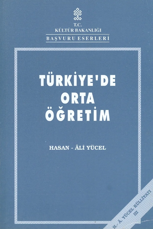 Türkiye’de Orta Öğretim kapağı